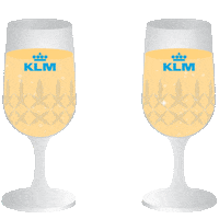 celebrate new year Sticker by KLM