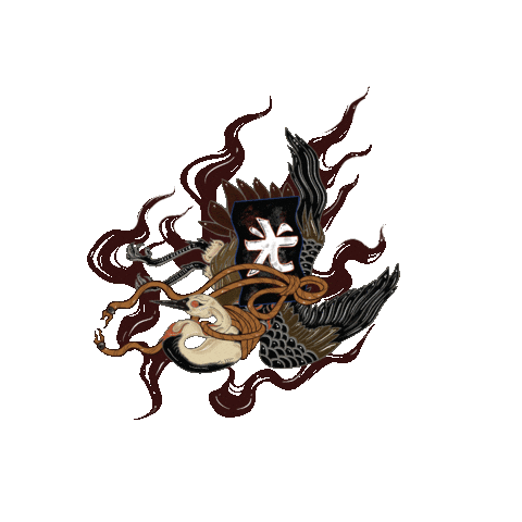 Kanji Sticker by Hikari Riders