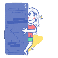 Hide Peek Sticker