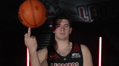 Lafayette Mens Basketball Roll Pards GIF by Lafayette Leopards