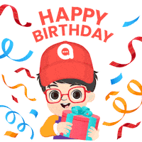 Happy Birthday Celebration Sticker by AskAlan