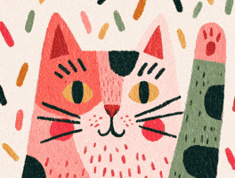 Cat Wow GIF by Clemens Posch