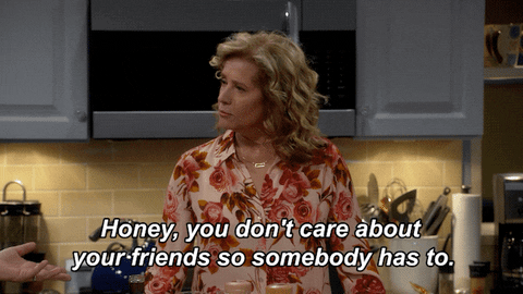 Nancy Travis Dont Care GIF by Last Man Standing