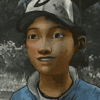 The Walking Dead Game Smile GIF
