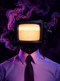 Tv Head GIF