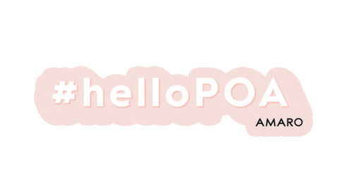 Porto Alegre Hello Sticker by AMARO