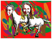 Ians_journal horse mushroom sierra lexie GIF