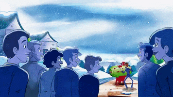 Merry Christmas Snow GIF by Christmas Music