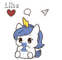 Love It Thumbs Up Sticker by Brave Unicorn