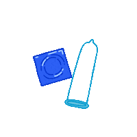 Digital art gif. "The three Cs of condoms," headlines revolving graphics, a heart with two people embracing, a condom in wrapping and a condom unrolled, two hands giving each other a thumbs up. Text, "Care, contraception, consent."