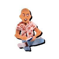 Braeden Lemasters Running Sticker by Wallows