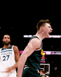 Happy Denver Nuggets GIF by NBA