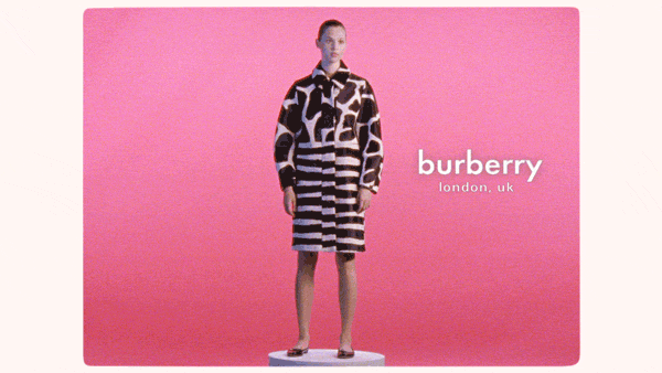 fashion burberry GIF by i-D