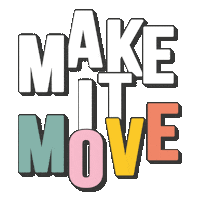 Makeitmove Sticker by studioumi