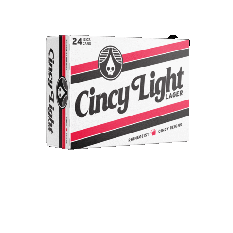 Ohio Cincinnati Sticker by Rhinegeist Brewery