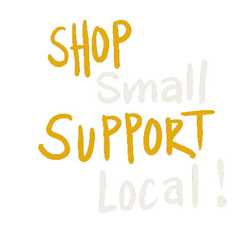 Support Local Shop Small Sticker by Instamojo