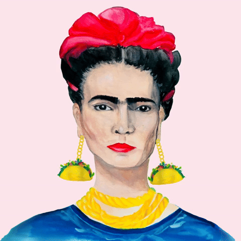 Watercolor Frida