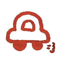 Car Driving Sticker