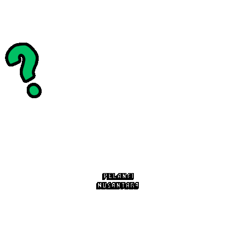 Did You Know Wow Sticker by Pelangi Nusantara