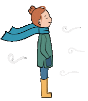 Winter Autumn Sticker