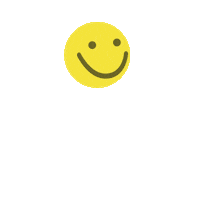 sqoop happy bounce smiley enschede Sticker