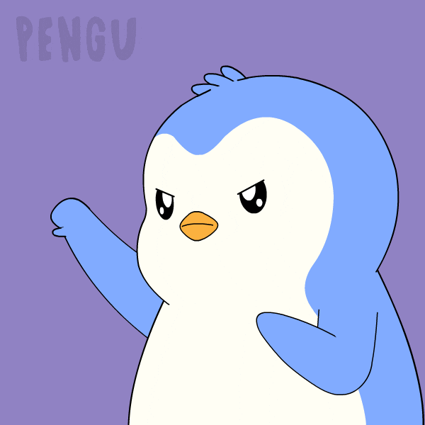 Penguin No GIF by Pudgy Penguins