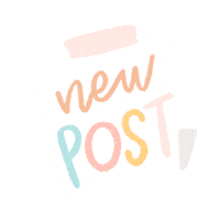 New Post Tap Here Sticker