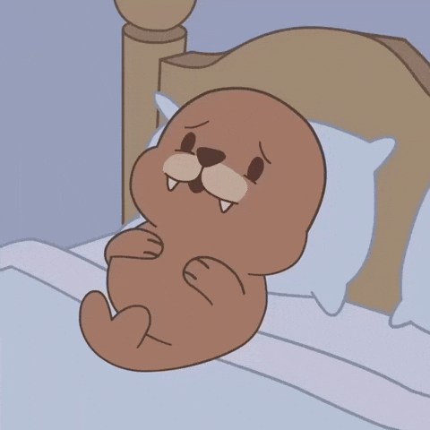 Tired Thinking GIF by FROSTYS