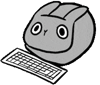 Work Working Sticker by bunny_is_moving