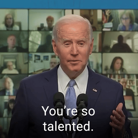 You're so talented.