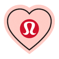 heart love Sticker by lululemon