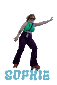 Roller Skate Skater Girl Sticker by RollerFit