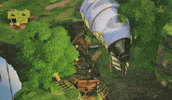 Travel Floating GIF by VestGames
