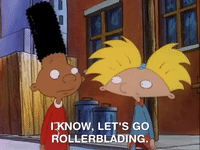 hey arnold nick splat GIF