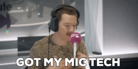 Benedict Cumberbatch Mic GIF by AbsoluteRadio