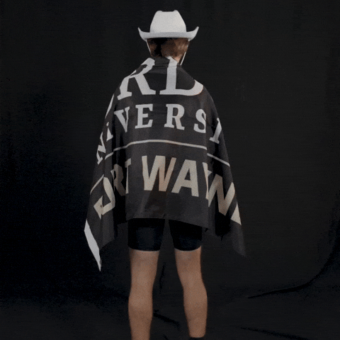 Cross Country Cowboy GIF by Purdue Fort Wayne Athletics