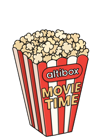 Altibox netflix movie hbo popcorn Sticker