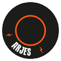 Logo Rund Sticker by Arjes Recycling Innovation