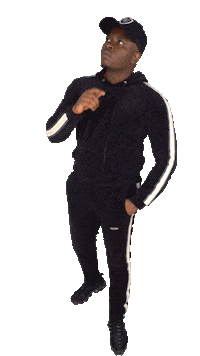 man don't dance Sticker by Big Shaq