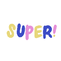 Super Duper Yes Sticker by Have A Nice Day
