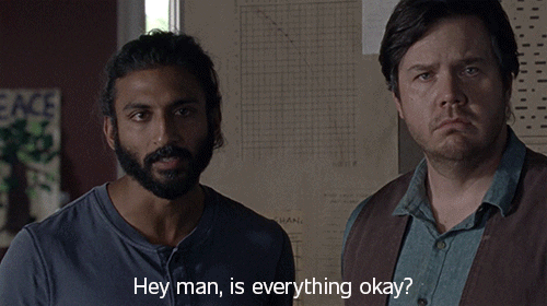 Twd Are You Okay GIF by The Walking Dead