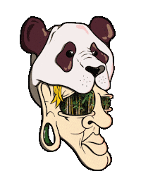 Red Panda Japan Sticker