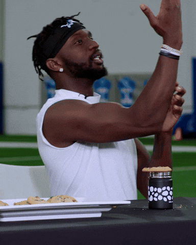 Super Saiyan Football GIF by Detroit Lions