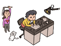 Artist Drawing Sticker