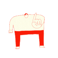 Queno No Sticker by Léon Moh-Cah