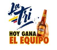PilsenerEC futbol cerveza promo ecuador Sticker