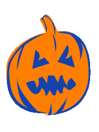 jack-o-lantern halloween Sticker by University of Florida