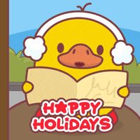 Happy Christmas GIF by FOMO Duck