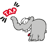 Otto Waalkes Tap Sticker by ottifant.de