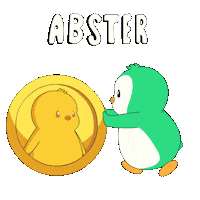 Crypto Rolling Sticker by Abster